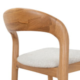 Ex Display - Caspar 65cm Natural Bar Stool - Beige Bar Stool Swady-Core