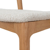 Ex Display - Caspar 65cm Natural Bar Stool - Beige Bar Stool Swady-Core