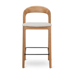 Ex Display - Caspar 65cm Natural Bar Stool - Beige Bar Stool Swady-Core