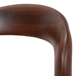 Ex Display - Caspar 65cm Dark Brown Bar Stool - Beige Bar Stool Swady-Core