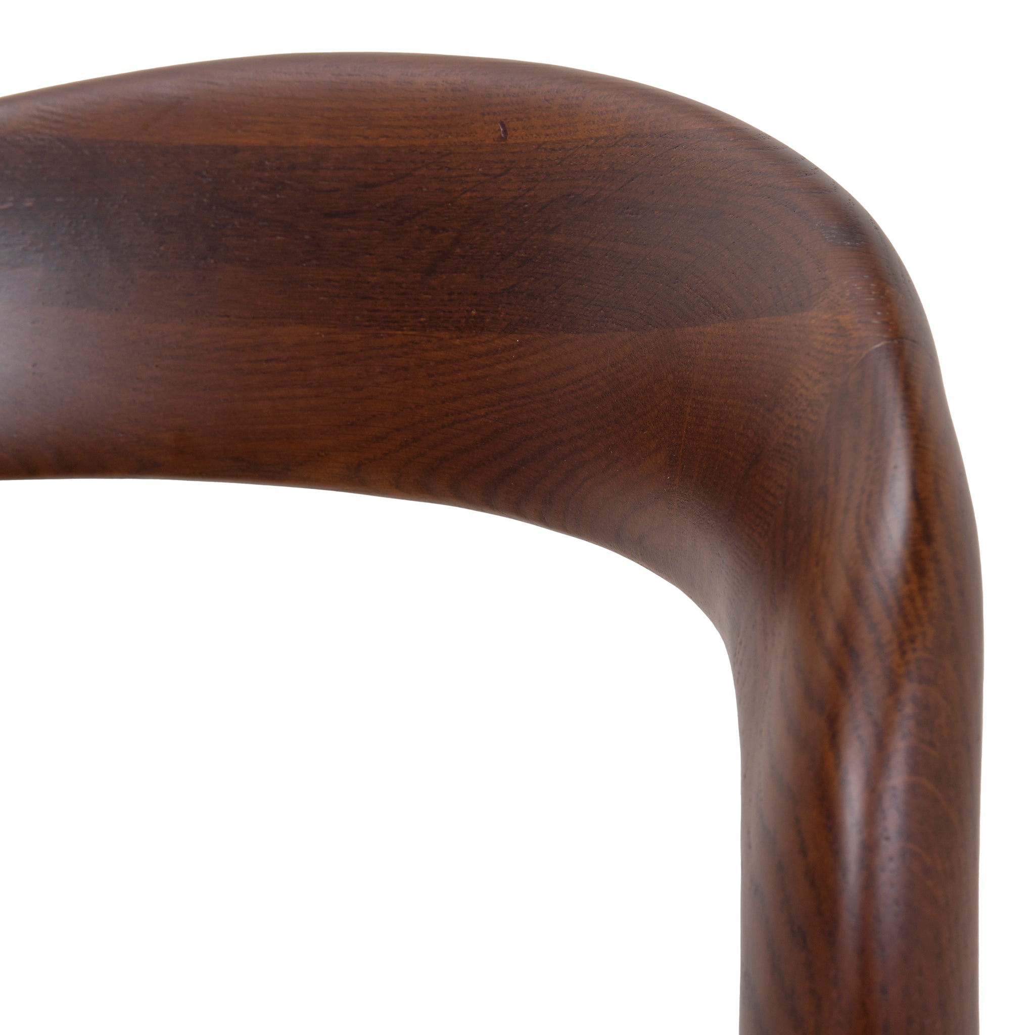 Ex Display - Caspar 65cm Dark Brown Bar Stool - Beige Bar Stool Swady-Core