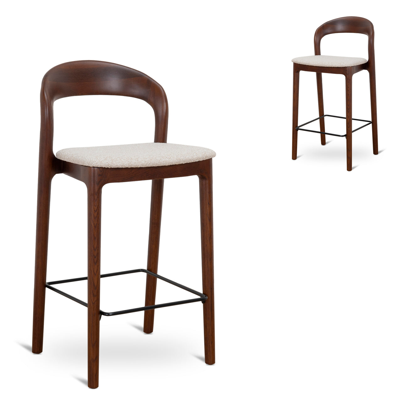 Bar Stool In Brown Colour