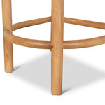 Adir 66cm Natural Bar Stool - Clay Grey Bar Stool LJ-Core