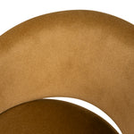 Set of 2 - Rabi Black Bar Stool - Orange Gold Seat Bar Stool Freehold-Core