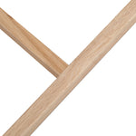 Davis Natural Bar Stool - Grey Seat Bar Stool Swady-Core