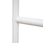 Set of 2 - Galvan 65cm White Bar Stool - Clay Grey Bar Stool Freehold-Core