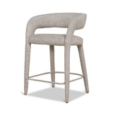 Roni 65cm Bar Stool - Pale Beige Bar Stool Cino-Core