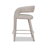 Roni 65cm Bar Stool - Pale Beige Bar Stool Cino-Core