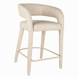 Roni 65cm Bar Stool - Pale Beige Bar Stool Cino-Core