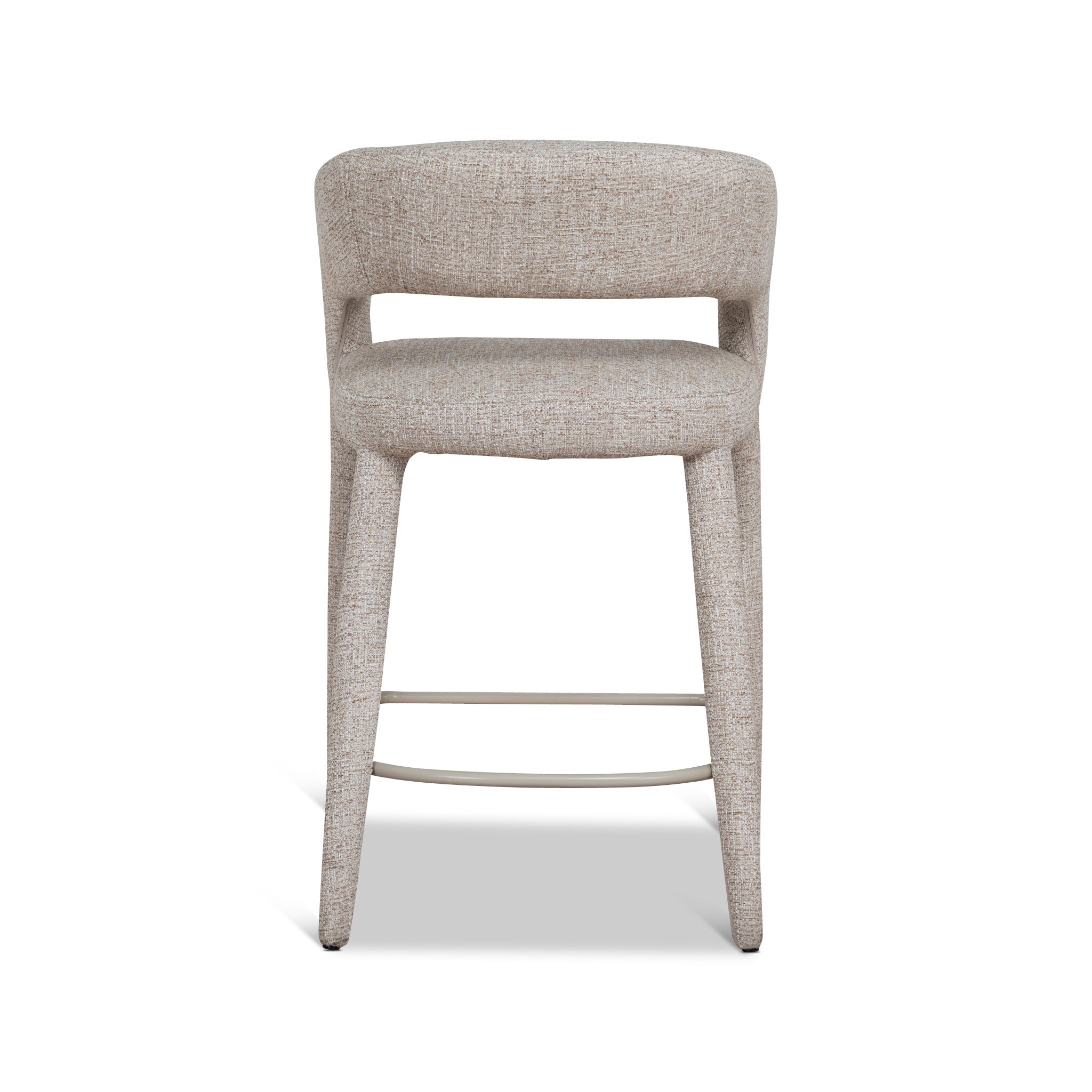 Roni 65cm Bar Stool - Pale Beige Bar Stool Cino-Core