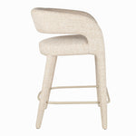 Roni 65cm Bar Stool - Pale Beige Bar Stool Cino-Core
