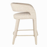 Roni 65cm Bar Stool - Pale Beige Bar Stool Cino-Core