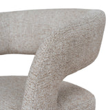 Roni 65cm Bar Stool - Pale Beige Bar Stool Cino-Core