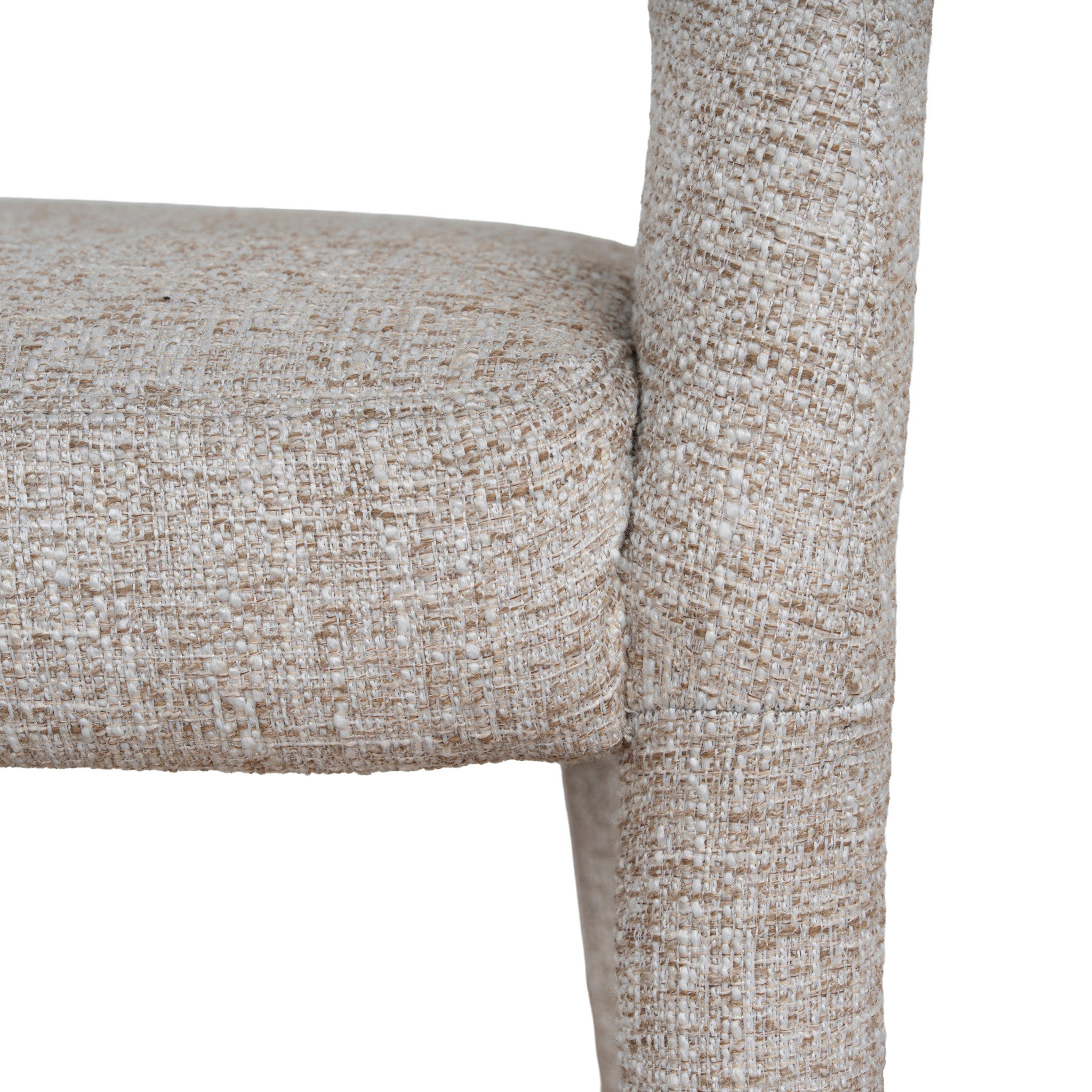 Roni 65cm Bar Stool - Pale Beige Bar Stool Cino-Core