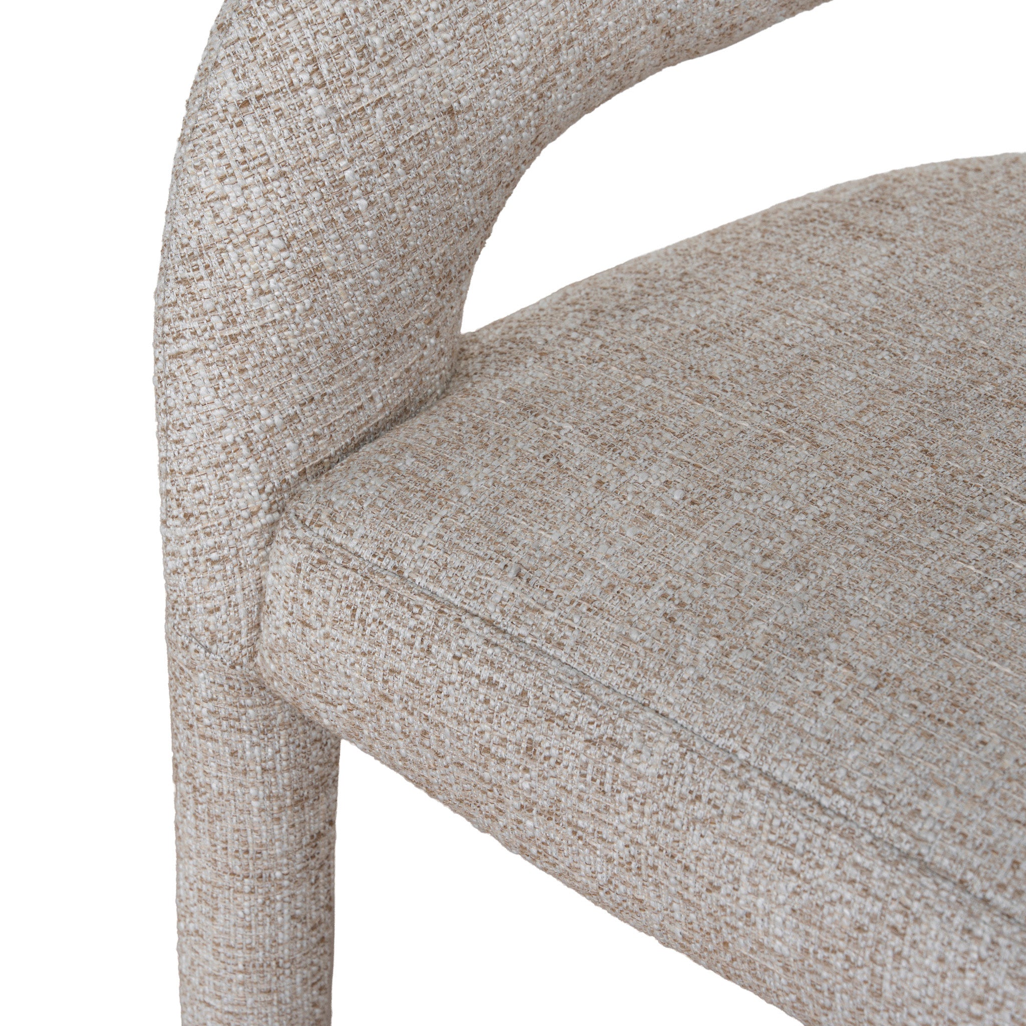Roni 65cm Bar Stool - Pale Beige Bar Stool Cino-Core