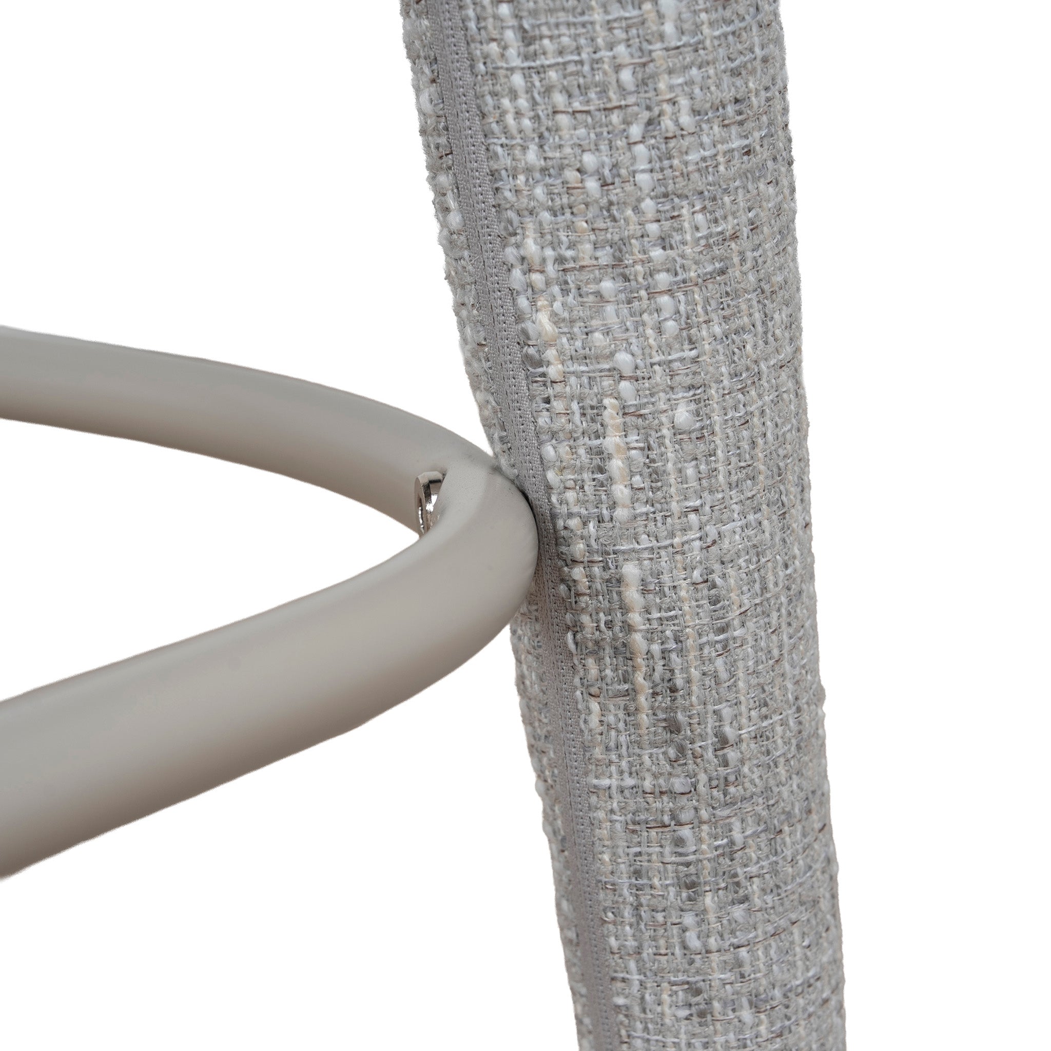 Roni 65cm Bar Stool - Chrome Grey Bar Stool Cino-Core
