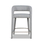Roni 65cm Bar Stool - Chrome Grey Bar Stool Cino-Core