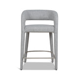 Roni 65cm Bar Stool - Chrome Grey Bar Stool Cino-Core