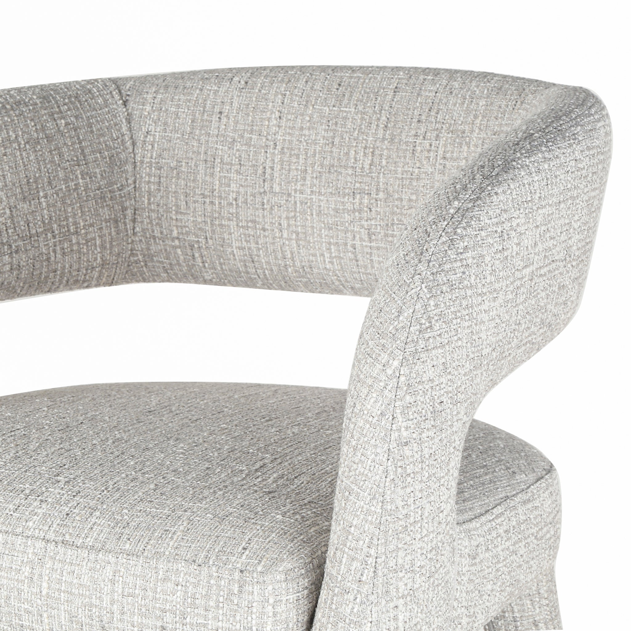 Roni 65cm Bar Stool - Chrome Grey Bar Stool Cino-Core