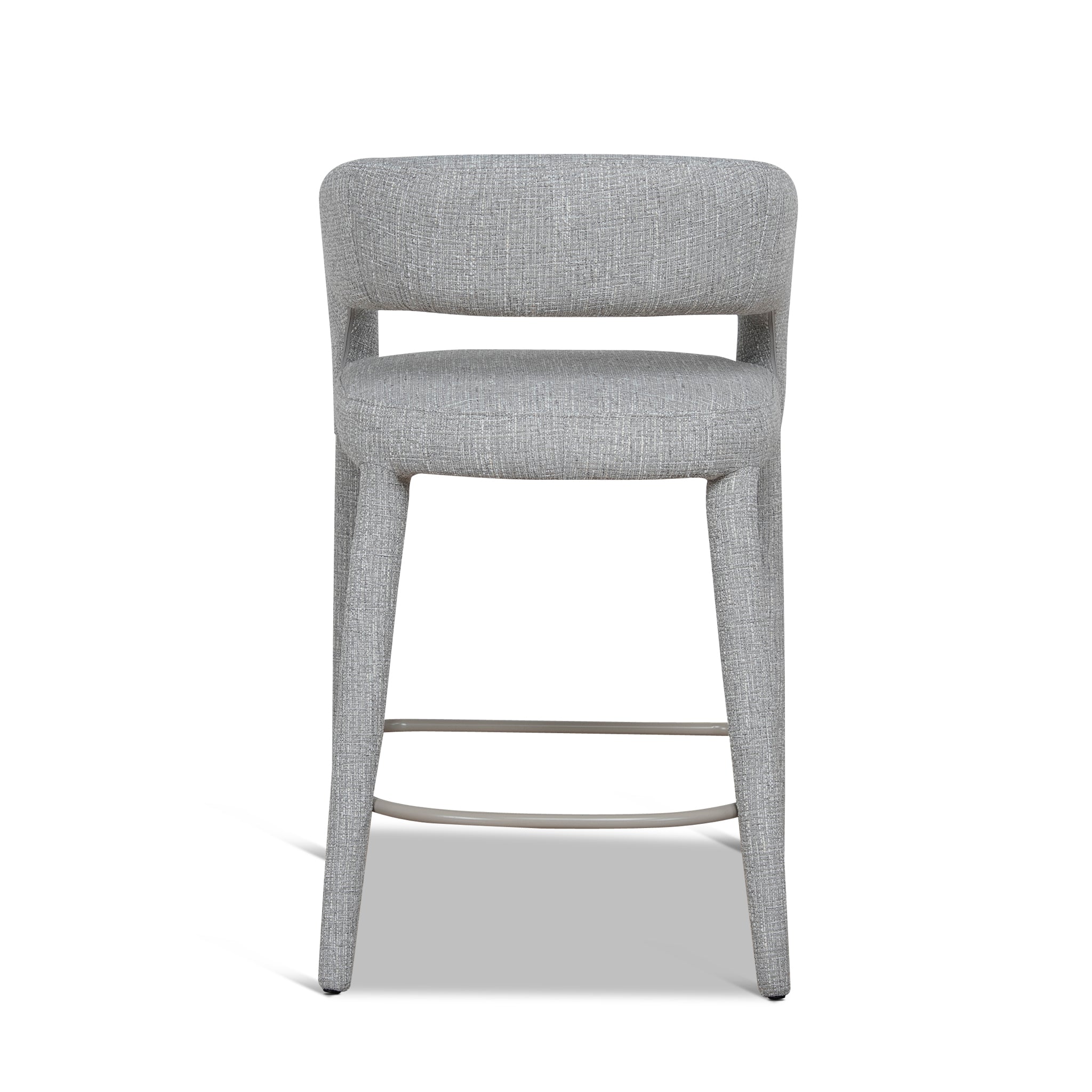 Roni 65cm Bar Stool - Chrome Grey Bar Stool Cino-Core