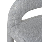 Roni 65cm Bar Stool - Chrome Grey Bar Stool Cino-Core