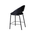 Set of 2 - Harrington Bar Stool - Full Black Bar Stool Freehold-Core