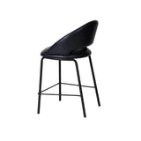 Set of 2 - Harrington Bar Stool - Full Black Bar Stool Freehold-Core