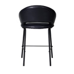 Set of 2 - Harrington Bar Stool - Full Black Bar Stool Freehold-Core