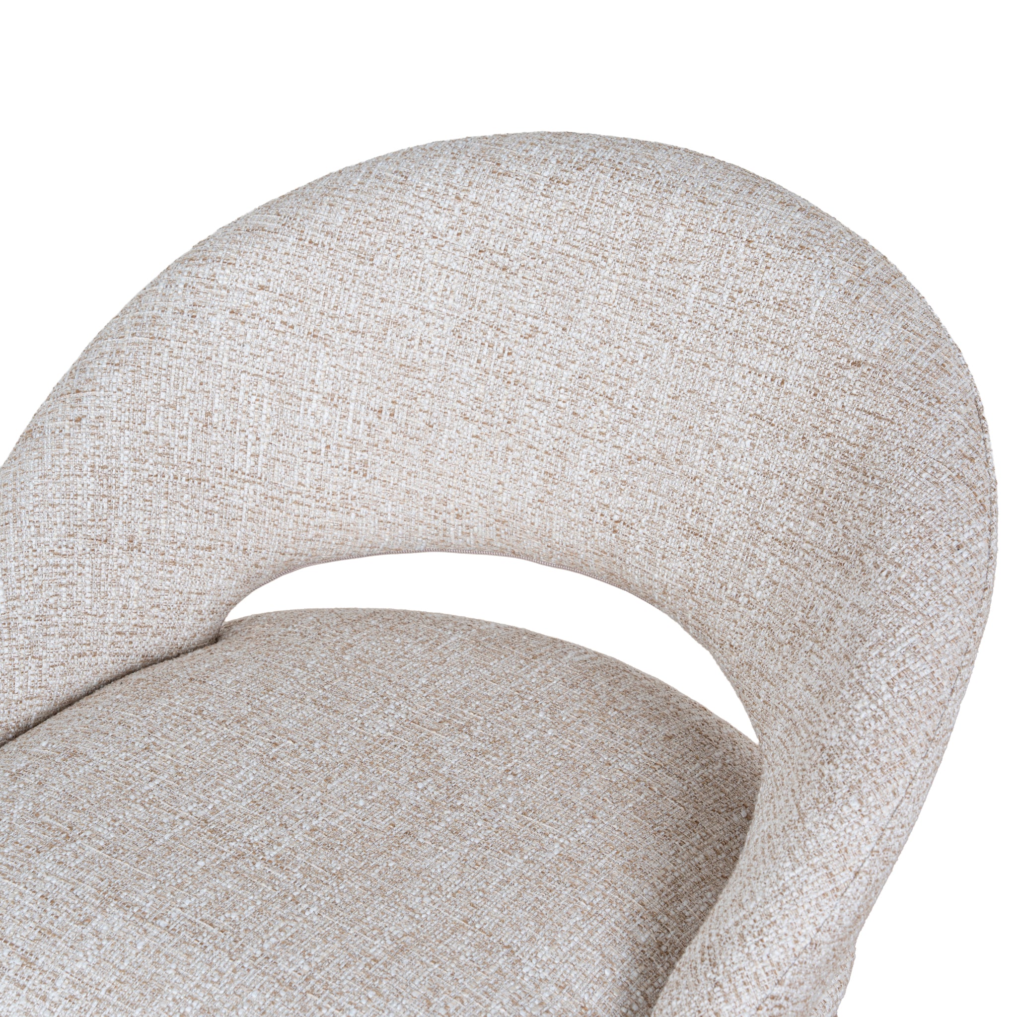 Set of 2 - Harrington White Bar Stool - Pale Beige Bar Stool Freehold-Core