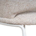 Set of 2 - Harrington White Bar Stool - Pale Beige Bar Stool Freehold-Core