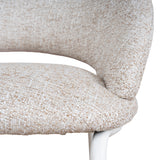 Set of 2 - Harrington White Bar Stool - Pale Beige Bar Stool Freehold-Core