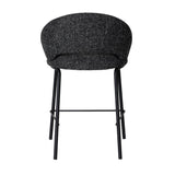 Set of 2 - Harrington Black Bar Stool - Field Charcoal Bar Stool Freehold-Core