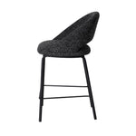 Set of 2 - Harrington Black Bar Stool - Field Charcoal Bar Stool Freehold-Core