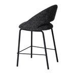 Set of 2 - Harrington Black Bar Stool - Field Charcoal Bar Stool Freehold-Core