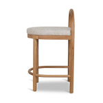Adir 66cm Natural Bar Stool - Pale Beige Bar Stool LJ-Core