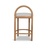 Adir 66cm Natural Bar Stool - Pale Beige Bar Stool LJ-Core