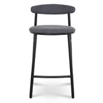 Set of 2 - Oneal 65cm Bar Stool - Slate Charcoal Bar Stool Swady-Core