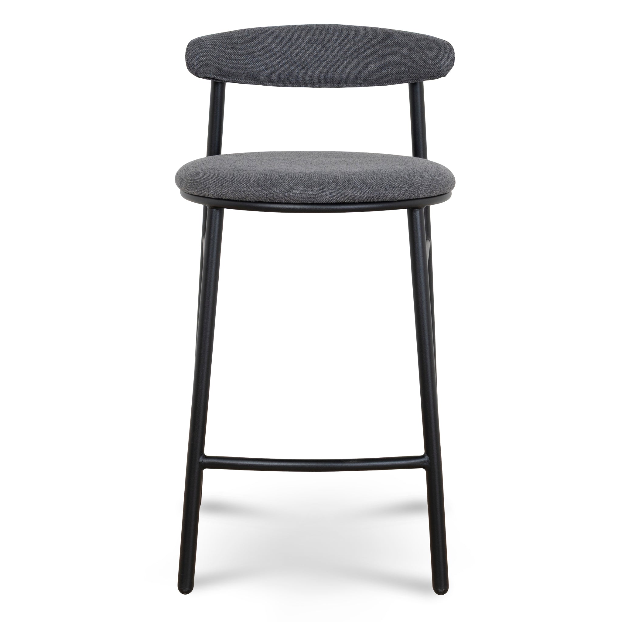 Set of 2 - Oneal 65cm Bar Stool - Slate Charcoal Bar Stool Swady-Core