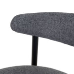 Set of 2 - Oneal 65cm Bar Stool - Slate Charcoal Bar Stool Swady-Core