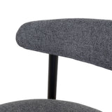 Set of 2 - Oneal 65cm Bar Stool - Slate Charcoal Bar Stool Swady-Core