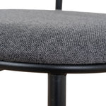 Set of 2 - Oneal 65cm Bar Stool - Slate Charcoal Bar Stool Swady-Core