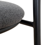 Set of 2 - Oneal 65cm Bar Stool - Slate Charcoal Bar Stool Swady-Core