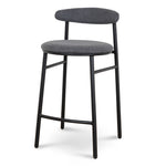 Set of 2 - Oneal 65cm Bar Stool - Slate Charcoal Bar Stool Swady-Core