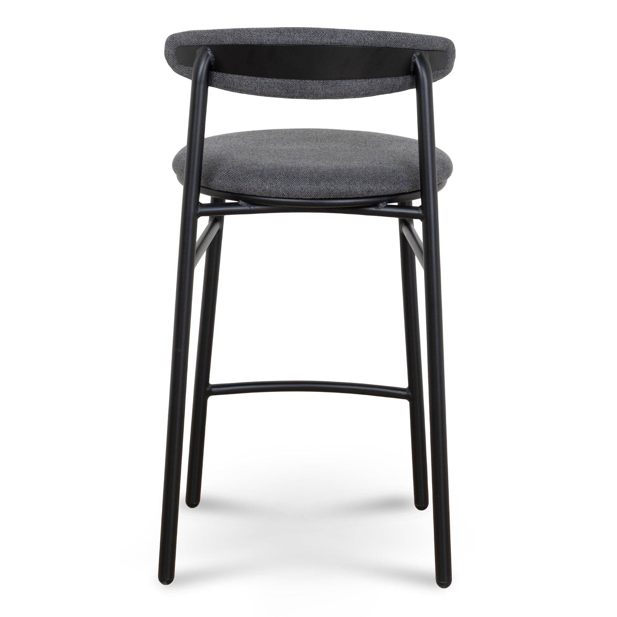 Set of 2 - Oneal 65cm Bar Stool - Slate Charcoal Bar Stool Swady-Core
