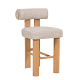 Set of 2 - Remy Natural Barstool - Pale Beige Bar Stool OL Sofa-Core