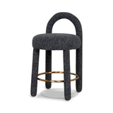 Fusion 65cm Bar Stool - Field Charcoal Bar Stool MYI-Core