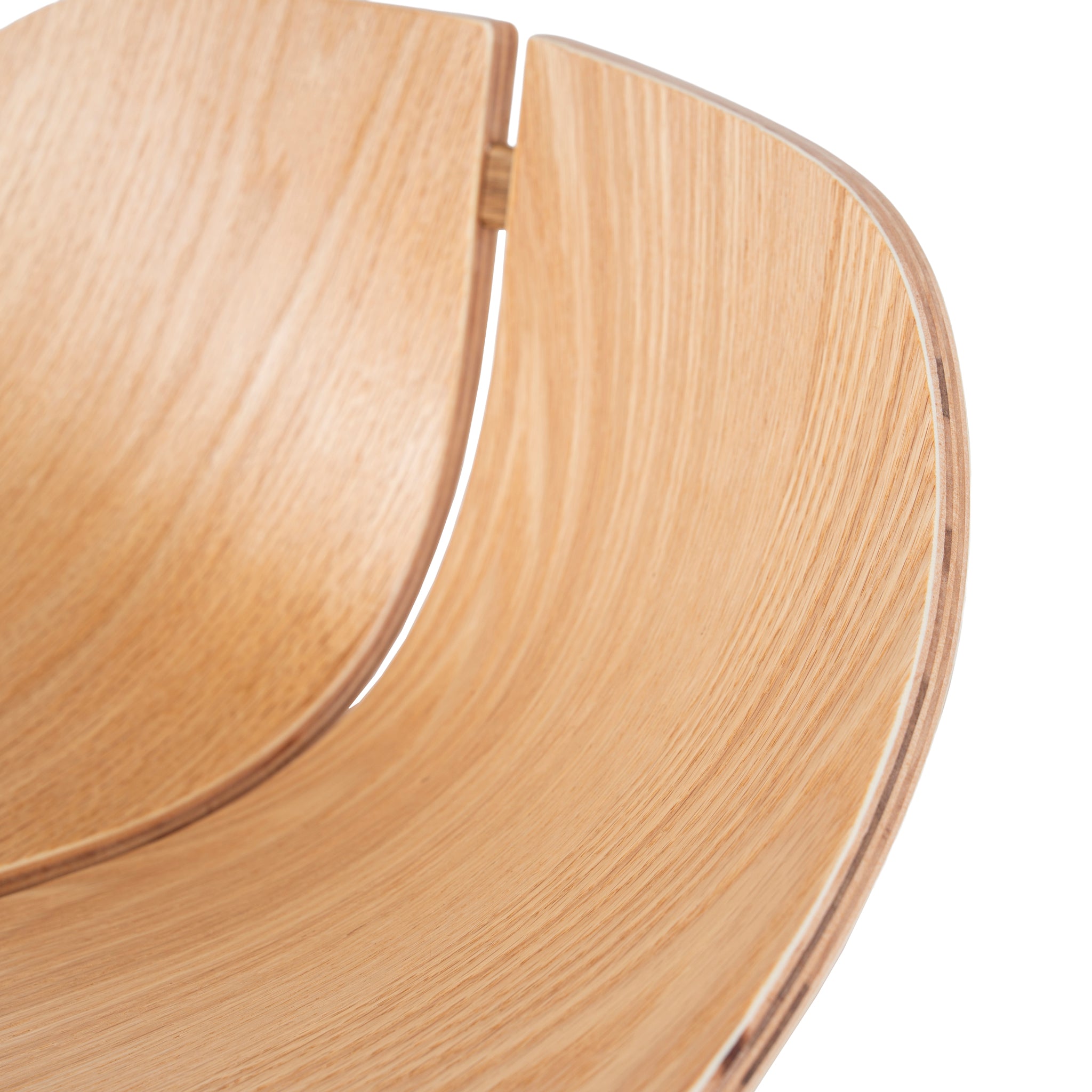 Breeze 65cm Matte White Bar Stool - Natural Bar Stool M-Sun-Core
