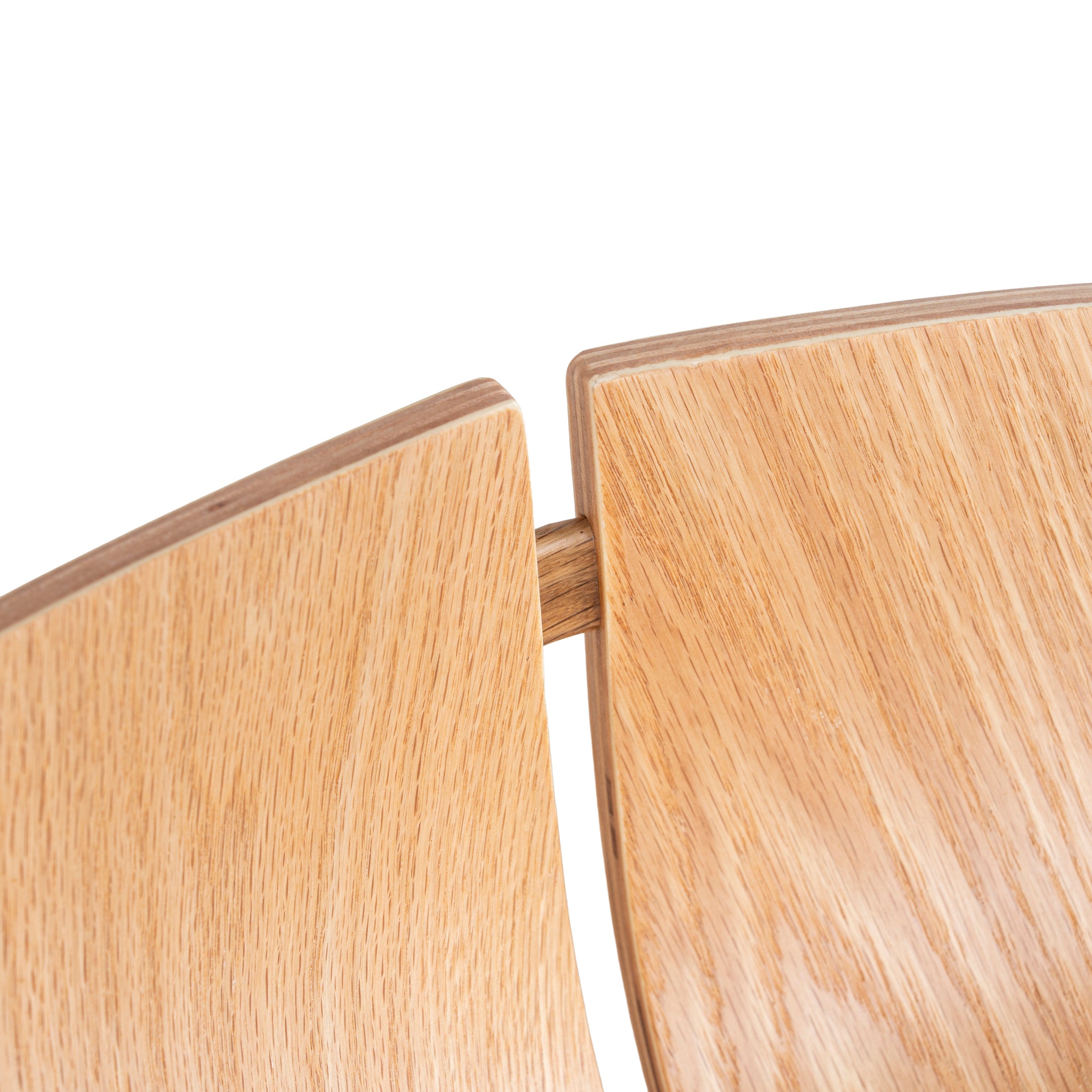 Breeze 65cm Matte White Bar Stool - Natural Bar Stool M-Sun-Core