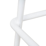 Breeze 65cm Bar Stool - Full White Bar Stool M-Sun-Core