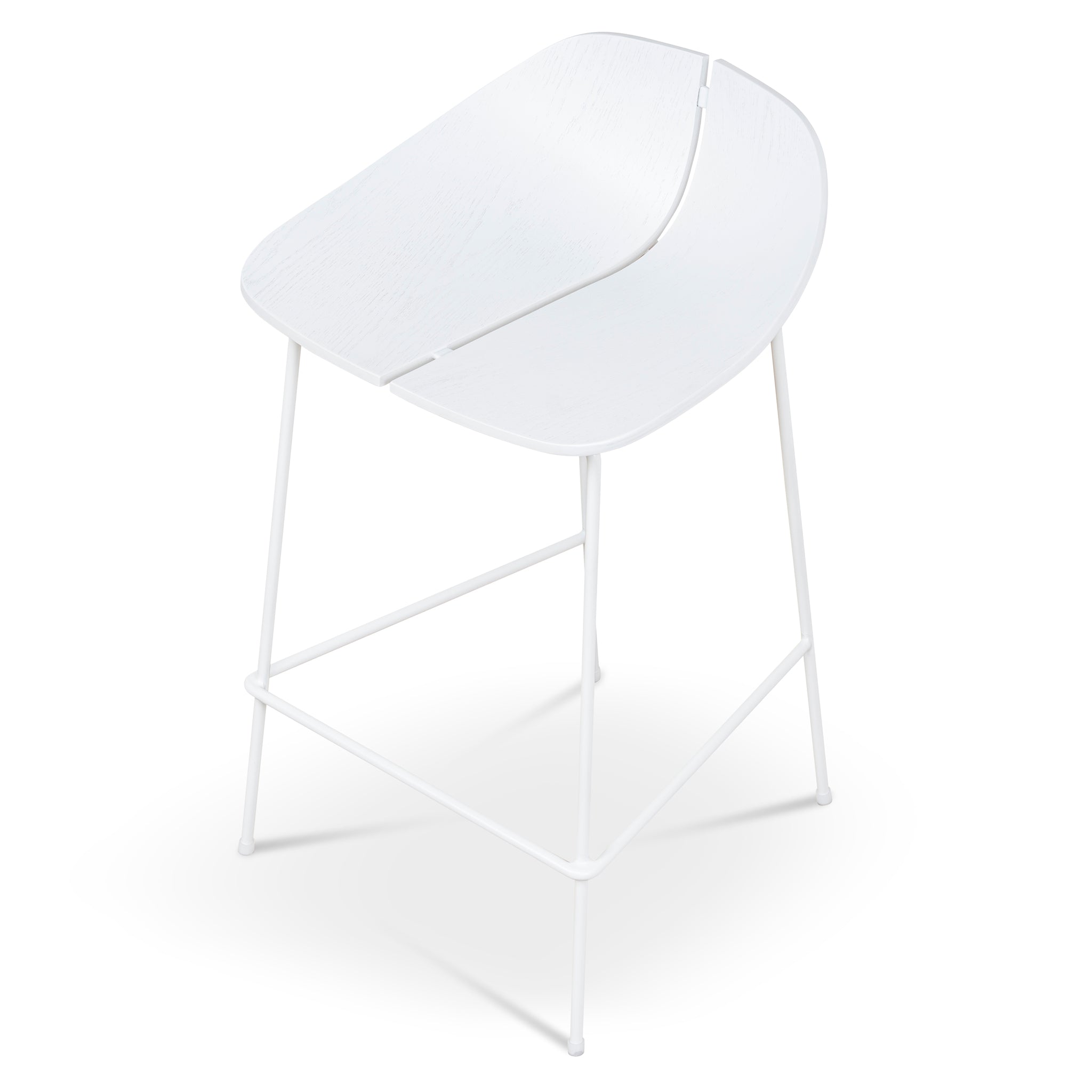 Breeze 65cm Bar Stool - Full White Bar Stool M-Sun-Core